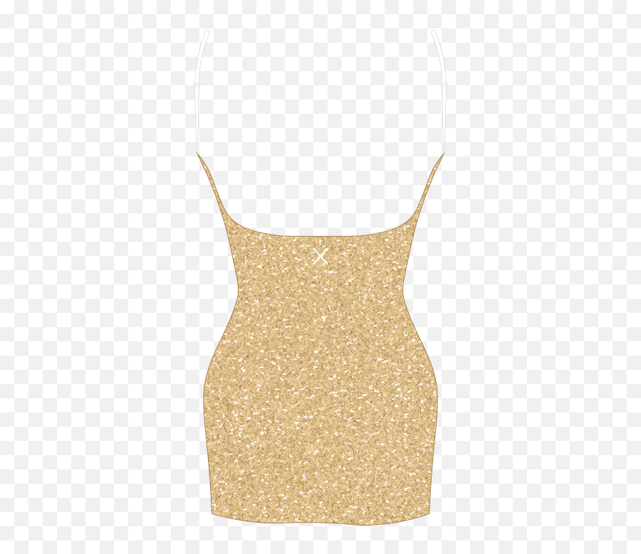 Gold Dust Shimmer Pool Dress - Sleeveless Emoji,Gold Dust Png