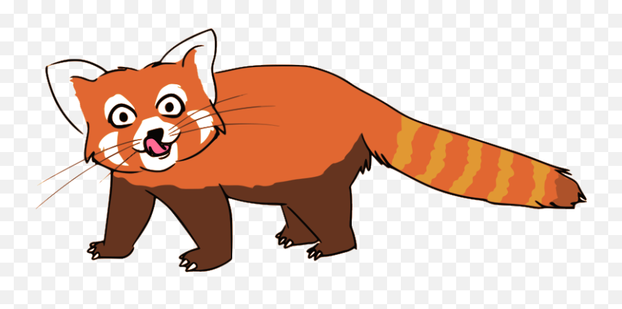 Red Panda Clipart Png Transparent Png - Red Panda Clipart Realistic Emoji,Red Panda Clipart