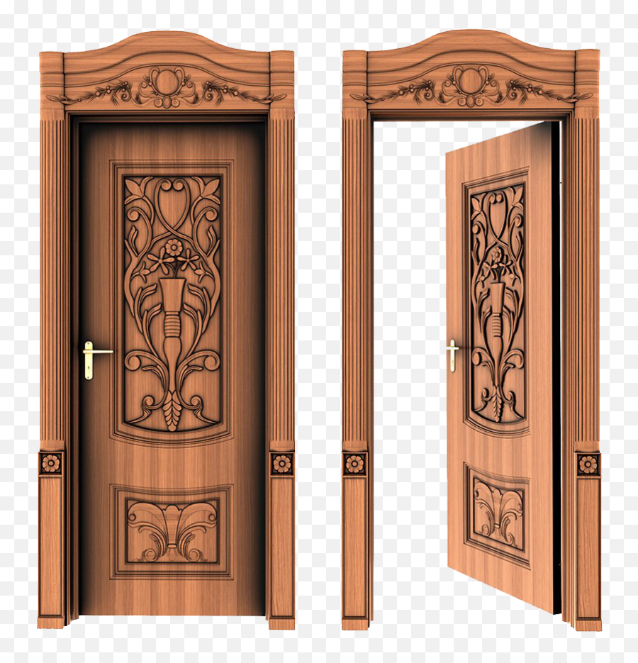 Wooden Door Download Transparent Png - Solid Emoji,Door Png