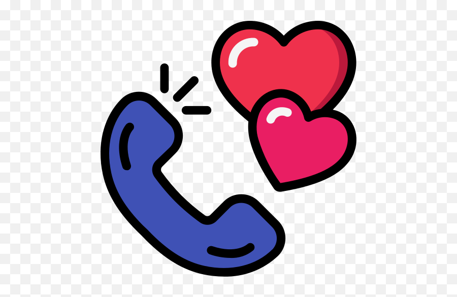 Phone Call - Free Love And Romance Icons Emoji,Telephone Icon Png