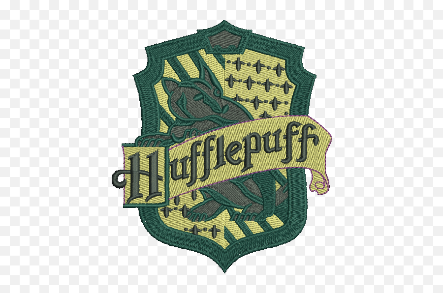 Hufflepuff Harry Potter Embroidery - Huffelpuf Logo Emoji,Hufflepuff Logo