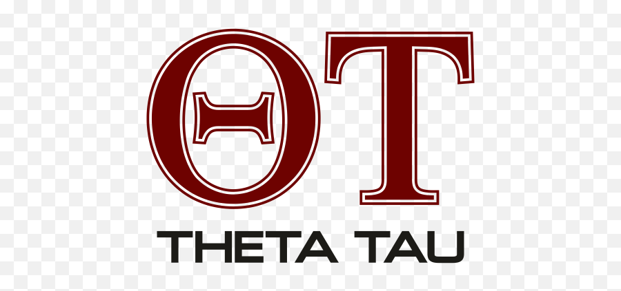 Theta Tau Greek Letter Logo Svg Theta Tau Greek Letter Emoji,Letterform Logo
