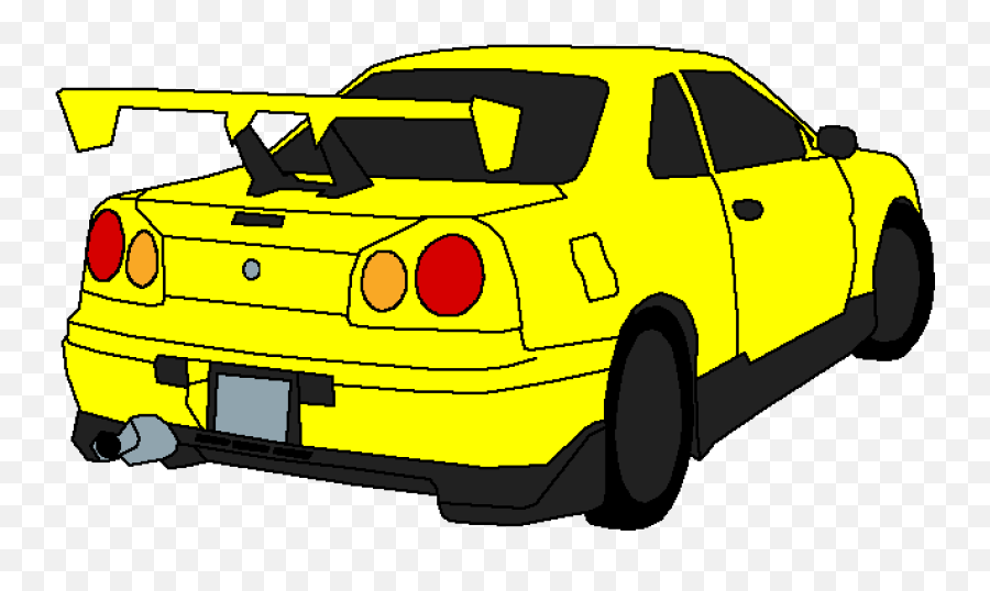 Pixilart - Nissan Skyline By Thatk1dcoolio Emoji,Nissan Skyline Logo