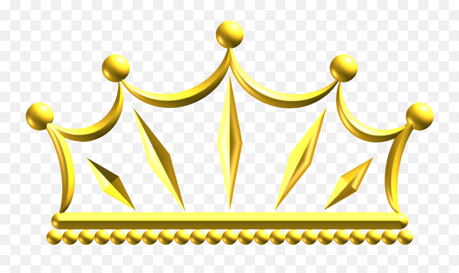 Crown Gold Crown Gold Computer Icons Tiara - Golden Crown Clipart Crown Png Hd Emoji,Tiara Clipart
