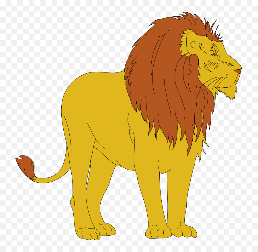 Free Lion Clipart And Animations - Animated Lion Emoji,Lion Clipart