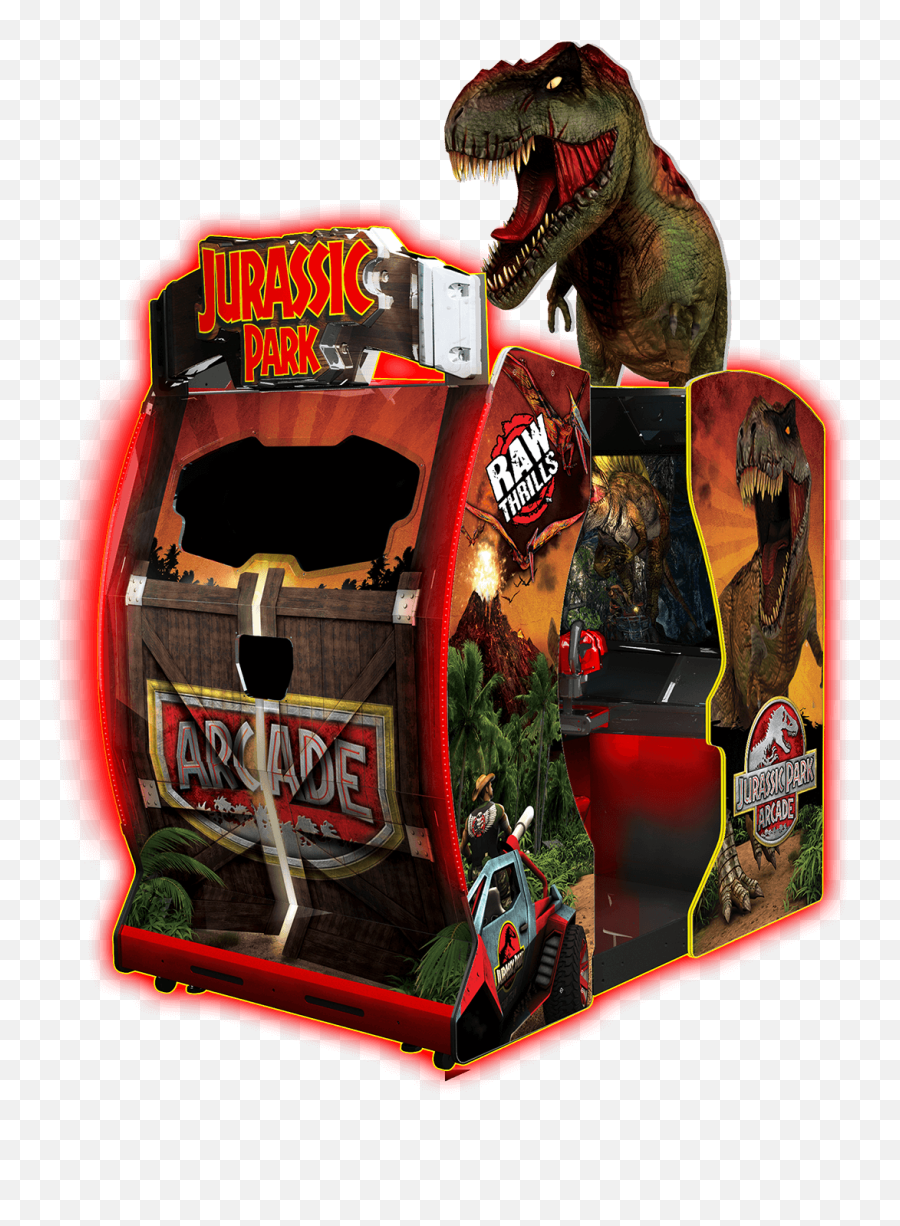 Jurassic Park Arcade Game Machine - Jurassic Park Arcade Game Emoji,Jurassic Park Logo