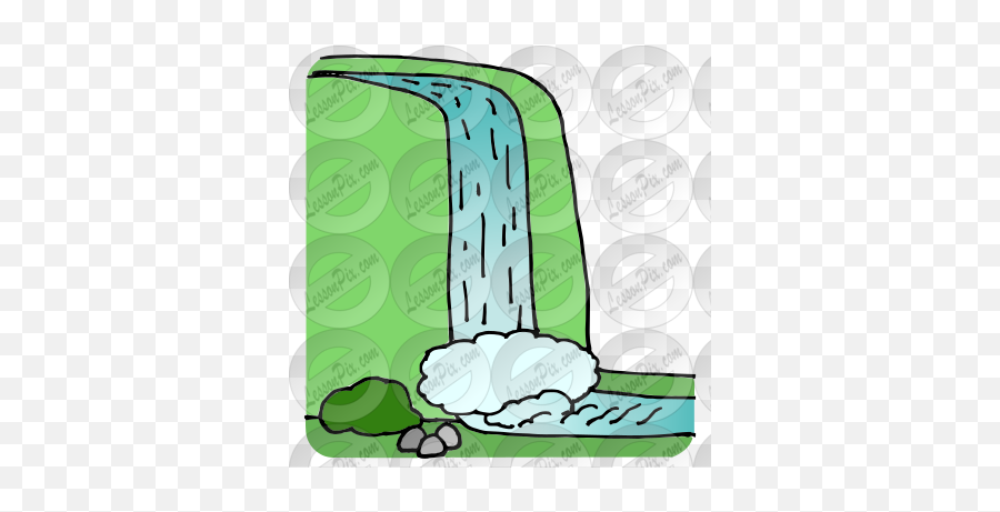 Waterfall Picture For Classroom - Vertical Emoji,Waterfall Clipart