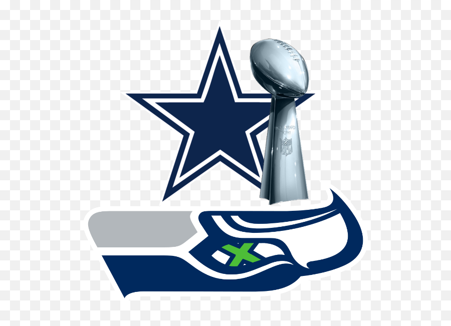 Dallas Cowboys Clipart Transparent Dallas Cowboys - Transparent Nfl Teams Logos Emoji,Cowboys Logo Png