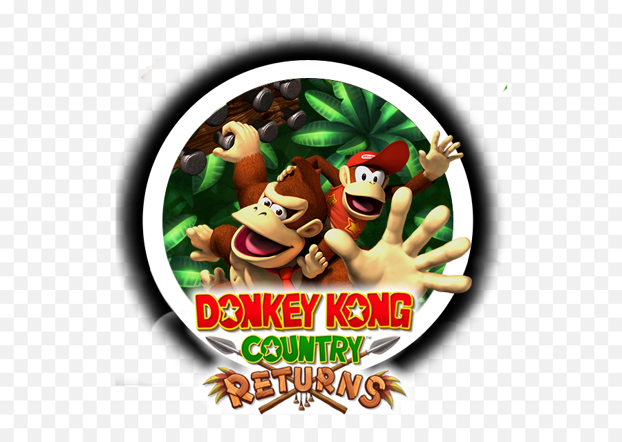 Donkey Kong Country Png - Donkey Kong Returns Png Emoji,Donkey Kong Country Logo