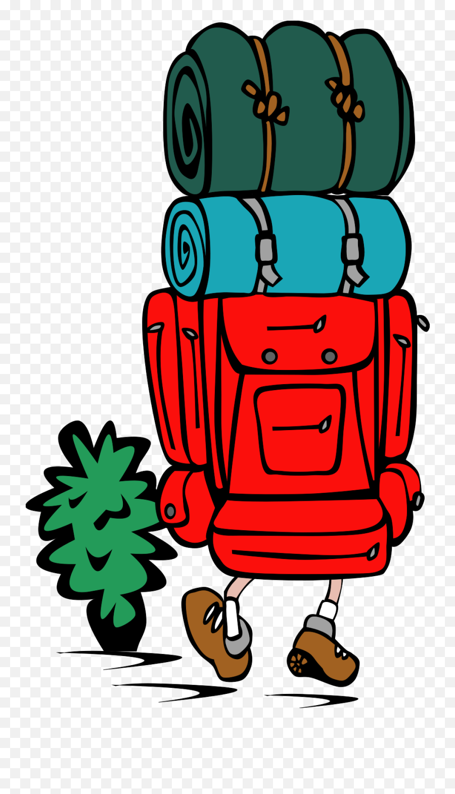 Clip Art Camping Pictures - Backpacking Clipart Emoji,Camping Clipart