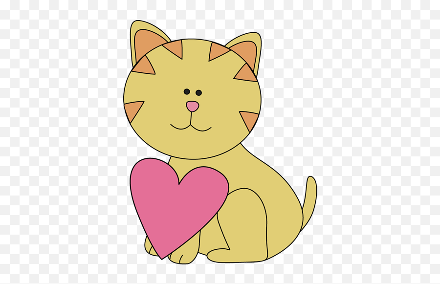 Clipart Cat Valentine Clipart Cat - Cat Valentine Clip Art Emoji,Cat Clipart