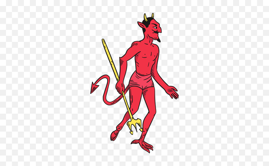 Character Red Devil - El Diablito Loteria Emoji,Devil Transparent