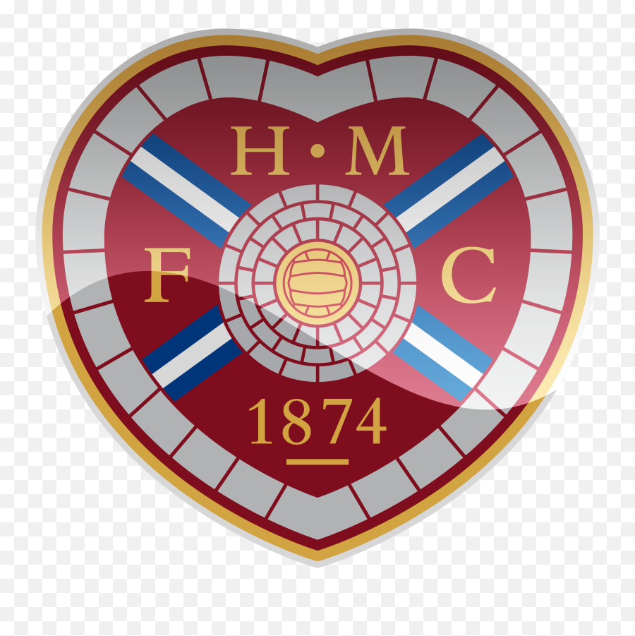 Heart Of Midlothian Fc Hd Logo - Heart Of Midlothian Fc Logo Emoji,Heart Logos