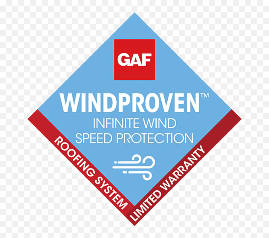 Residential Roofing Products - Gaf Wind Proven Emoji,Gaf Logo