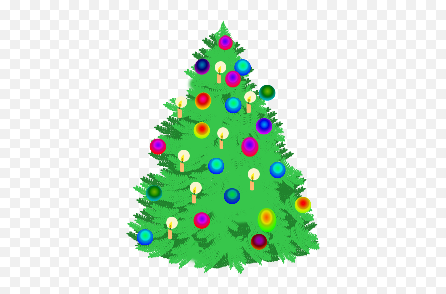 Christmas Tree Clip Art - Cool Christmas Tree Drawing With Gifts Emoji,Take Turns Clipart