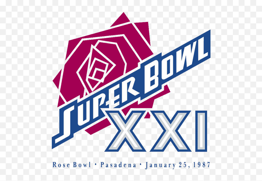 Super Bowl Primary Logo - Nfl Super Bowl 21 Logo Emoji,Super Bowl Logo