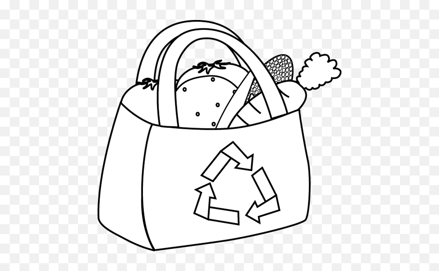 Download Earth Day Clip Art Earth Day - Grocery Bags Black And White Emoji,Earth Day Clipart