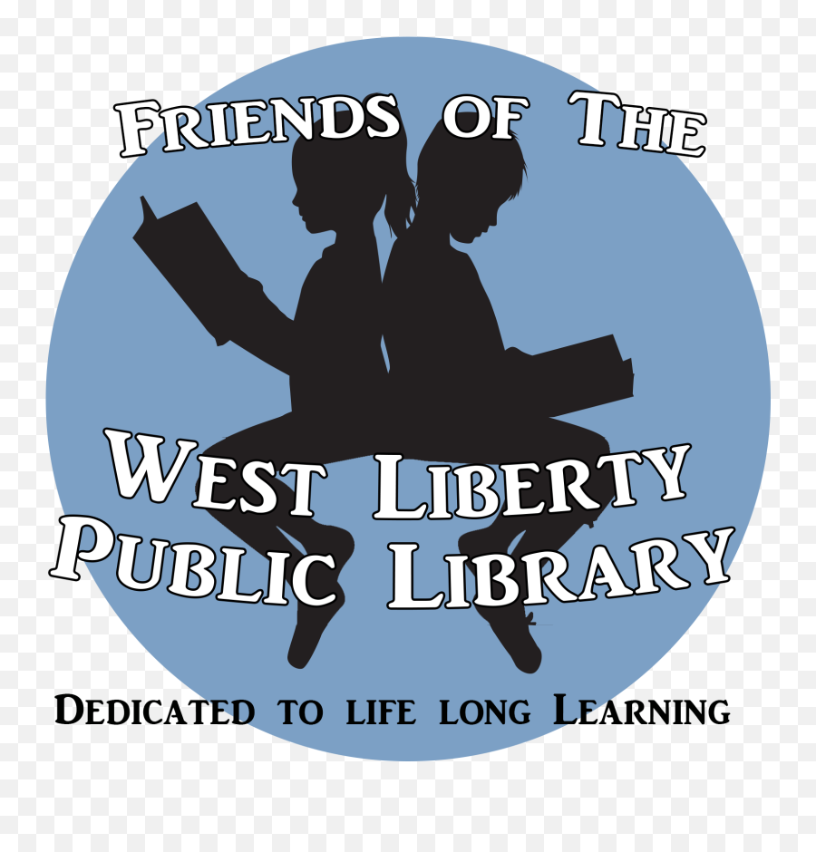 Become A Friend West Liberty Public Library Emoji,What Font Is The Friends Logo