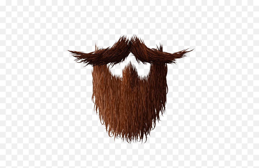 Real Brown Beard Png Clipart - Transparent Image Free Emoji,Beard Clipart Png
