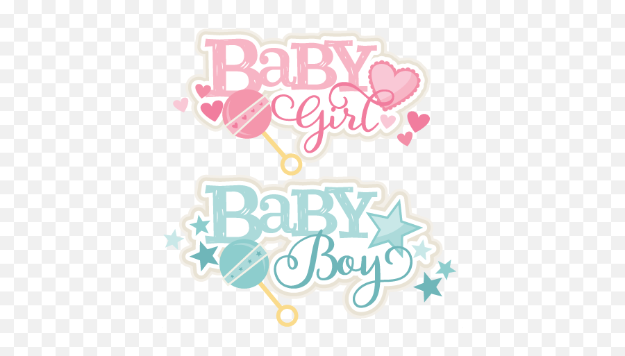 Baby Girl And Boy Titles - Baby Girl Clipart 432x432 Png Baby Shower Boy Or Girl Png Emoji,Baby Girl Clipart