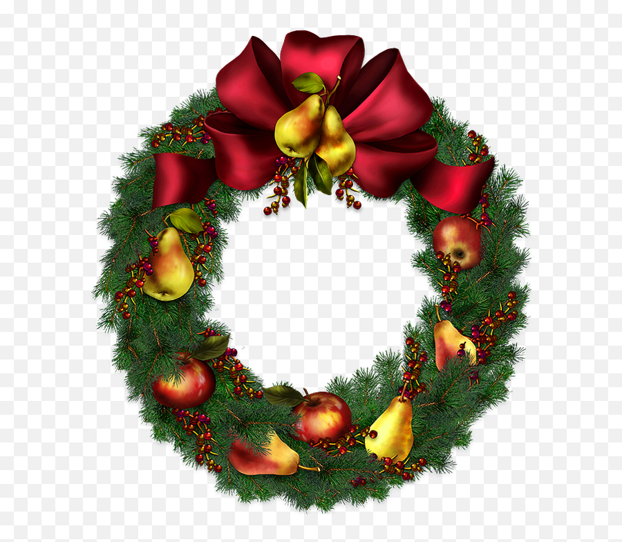 Free Christmas Garland Transparent Background Download Free - Christmas Wreath Transparent Png Clipart Free Emoji,Christmas Garland Clipart