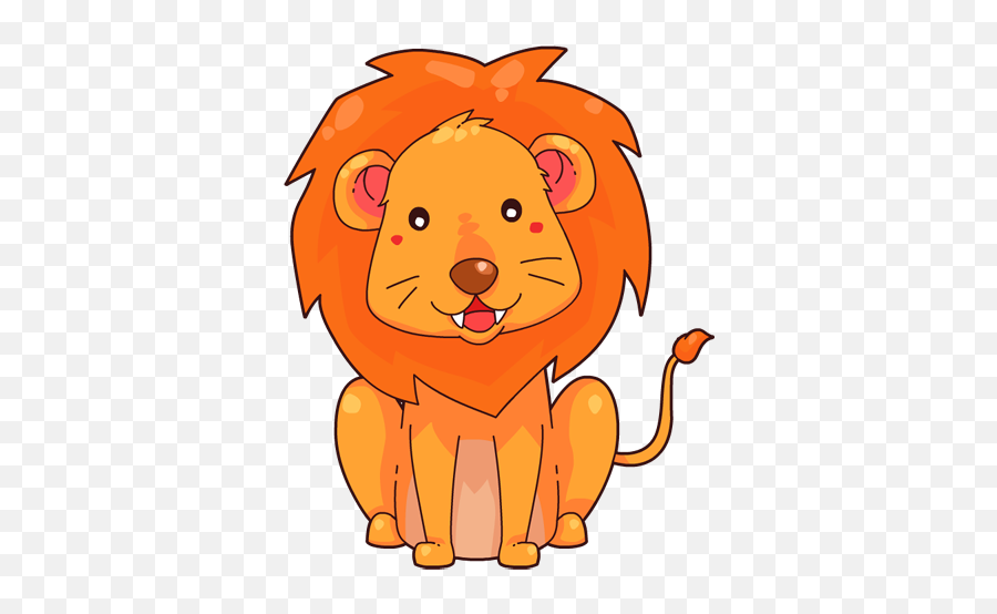 Baby Lion Clip Art Free Clipart Images - Lion Cartoons Png Emoji,Lion Clipart
