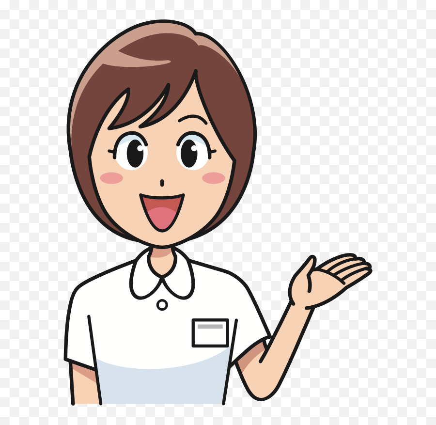 Art Thumb Cheek Png Clipart - Clipart Nurse Cartoon Png Emoji,Nursing Clipart