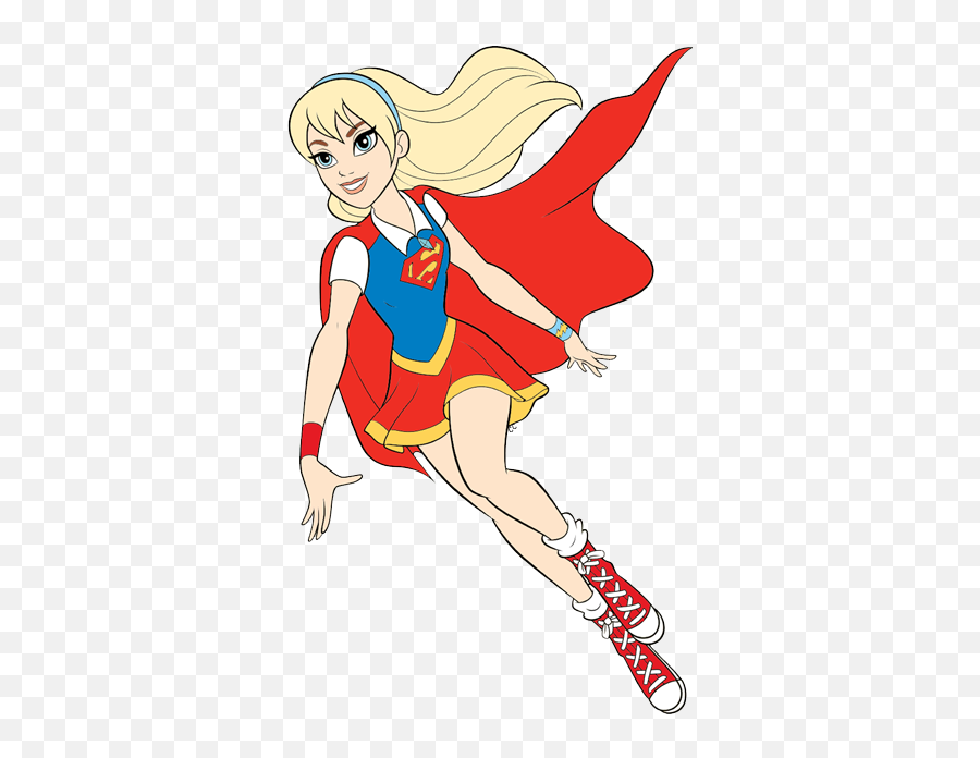 Supergirl - Dc Superheroes Girls Supergirl Dc Emoji,Girls Clipart