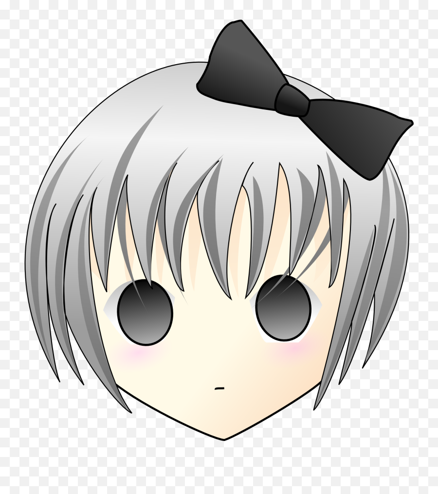 Face Anime As Drawing Free Image - Anime Girl Anime Head Png Emoji,Anime Face Transparent