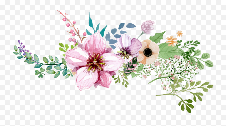 Pink Flowers Download Free Png - Flower Decoration Png Emoji,Flower Png
