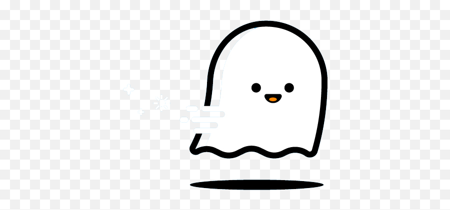 Aesthetic Transparent Background Cute - Cute Ghost Png Emoji,Anime Lines Png