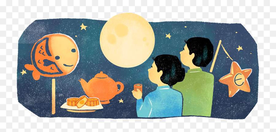 San Valentino 2019 - Trung Thu Google Emoji,Fall Festival Clipart