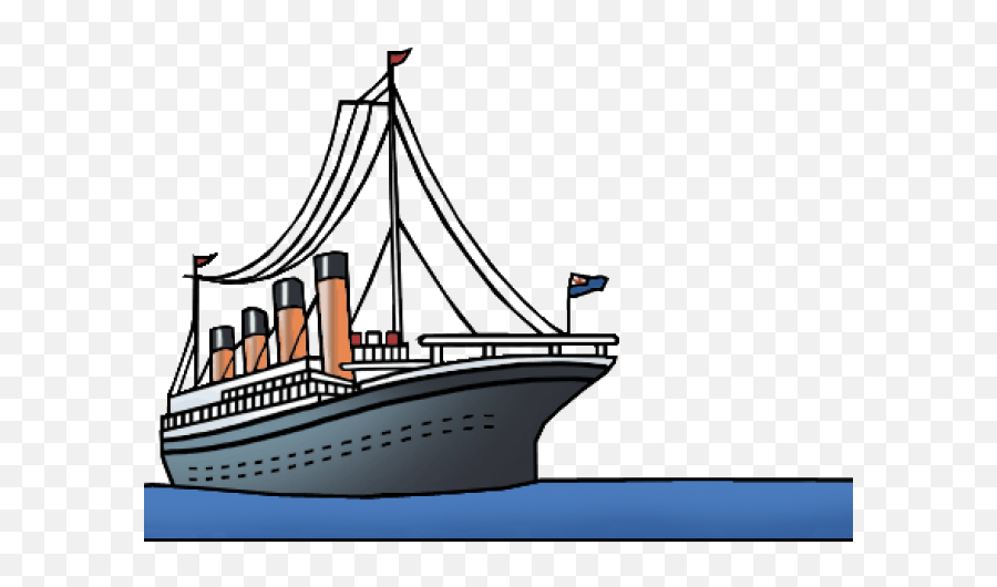 Titanic Clipart - Transparent Titanic Clip Art Emoji,Titanic Clipart