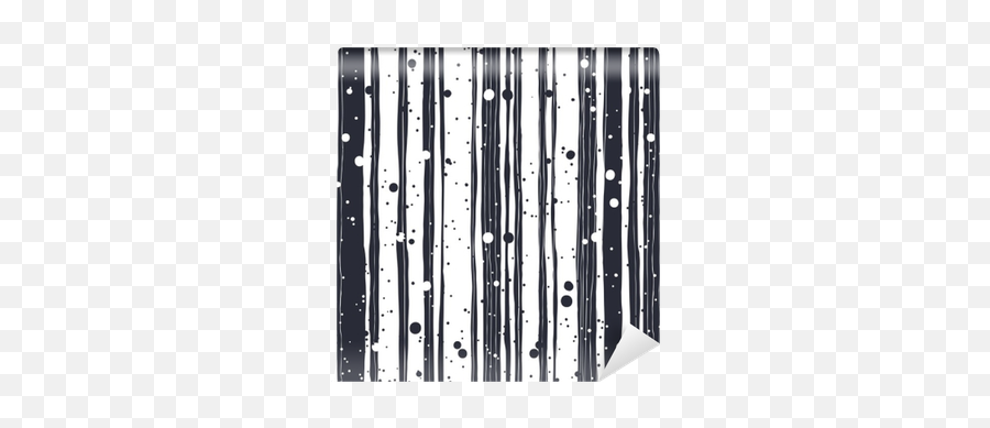 Abstract Hand Drawn Seamless Pattern With Black And White Lines Wall Mural U2022 Pixers - We Live To Change Black And White Lines Pattern Emoji,White Lines Png