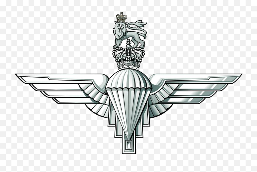 Logo Of The Parachute Regiment - Parachute Regiment Cap Para Reg Cap Badge Emoji,Parachutist Clipart