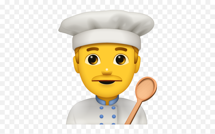 Cooking Man Emoji Free Download All - Iphone Cop Emoji,House Emoji Png