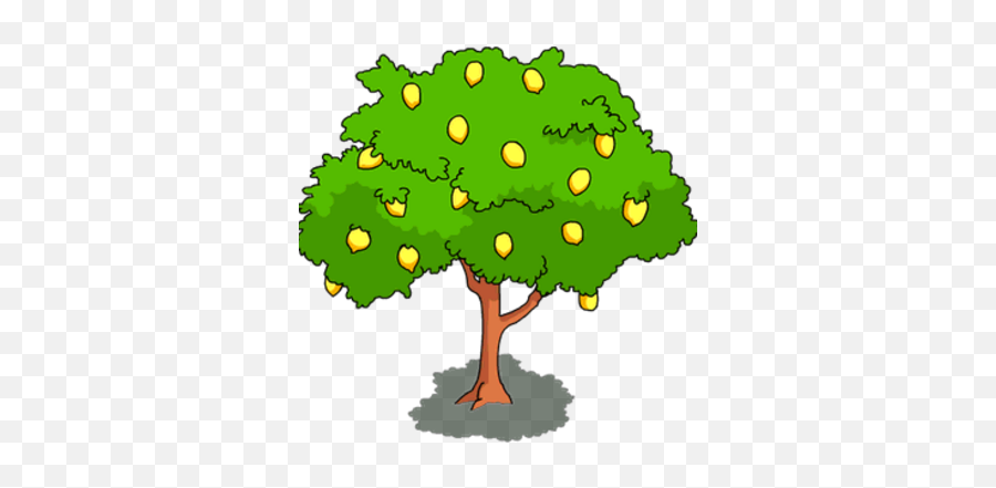 Lemon Tree The Simpsons Tapped Out Wiki Fandom - Transparent Mango Tree Clipart Emoji,Christmas Mailbox Clipart