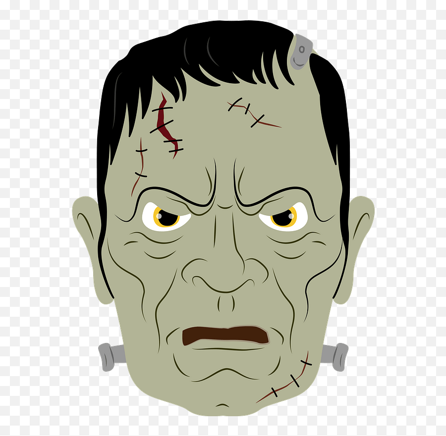 Frankenstein Face Clipart Emoji,Frankenstein Png