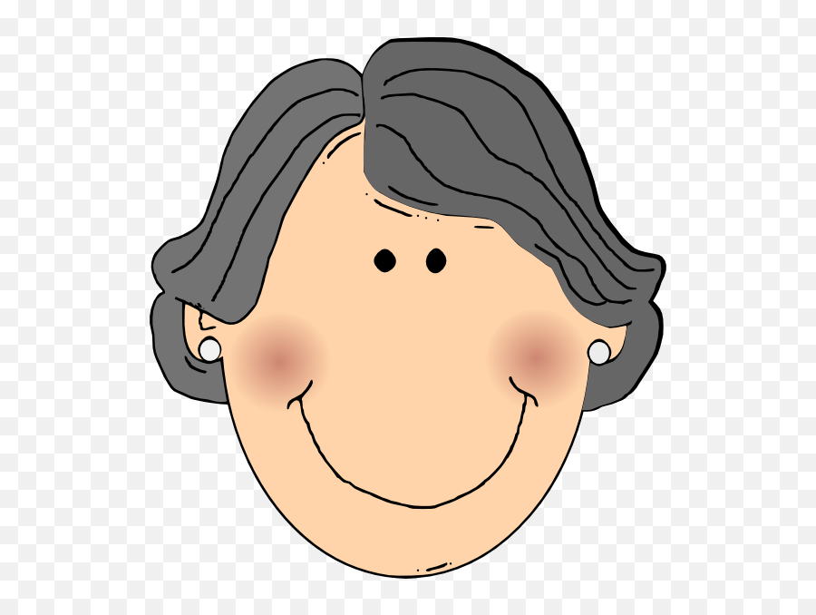 Free Grandma Head Cliparts Download - Grandma Clipart Face Emoji,Grandma Clipart