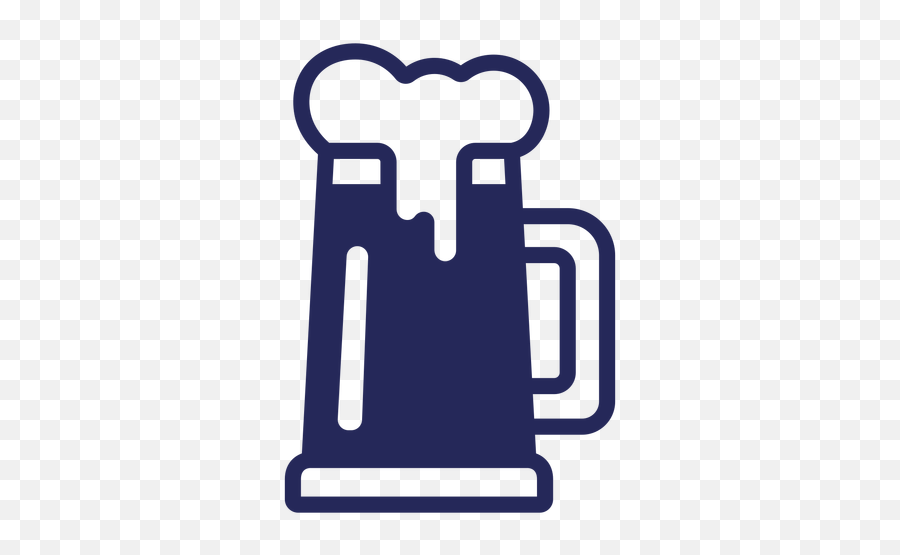 Filled Stroke Simple Mug Of Beer Transparent Png U0026 Svg Vector Emoji,Beer Clipart Transparent Background