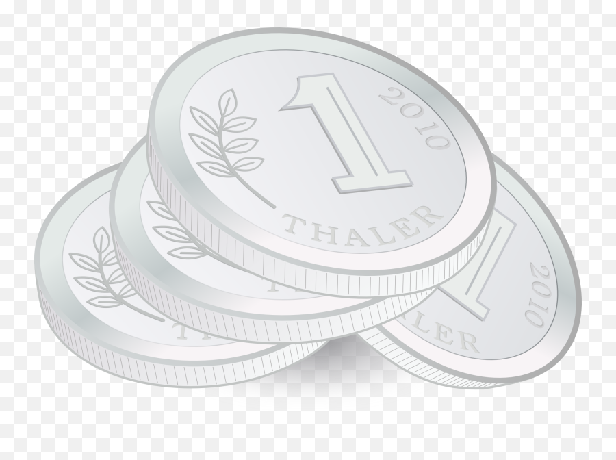 Quarter Coin Clipart - Silver Coins Clipart Emoji,Coin Clipart