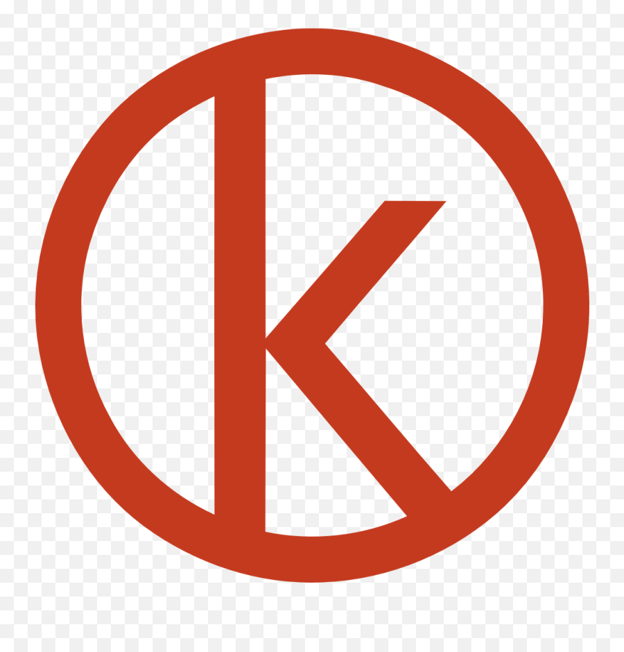 Superman Symbol Template Letter K - Logo K Png Clipart Emoji,Letterform Logo