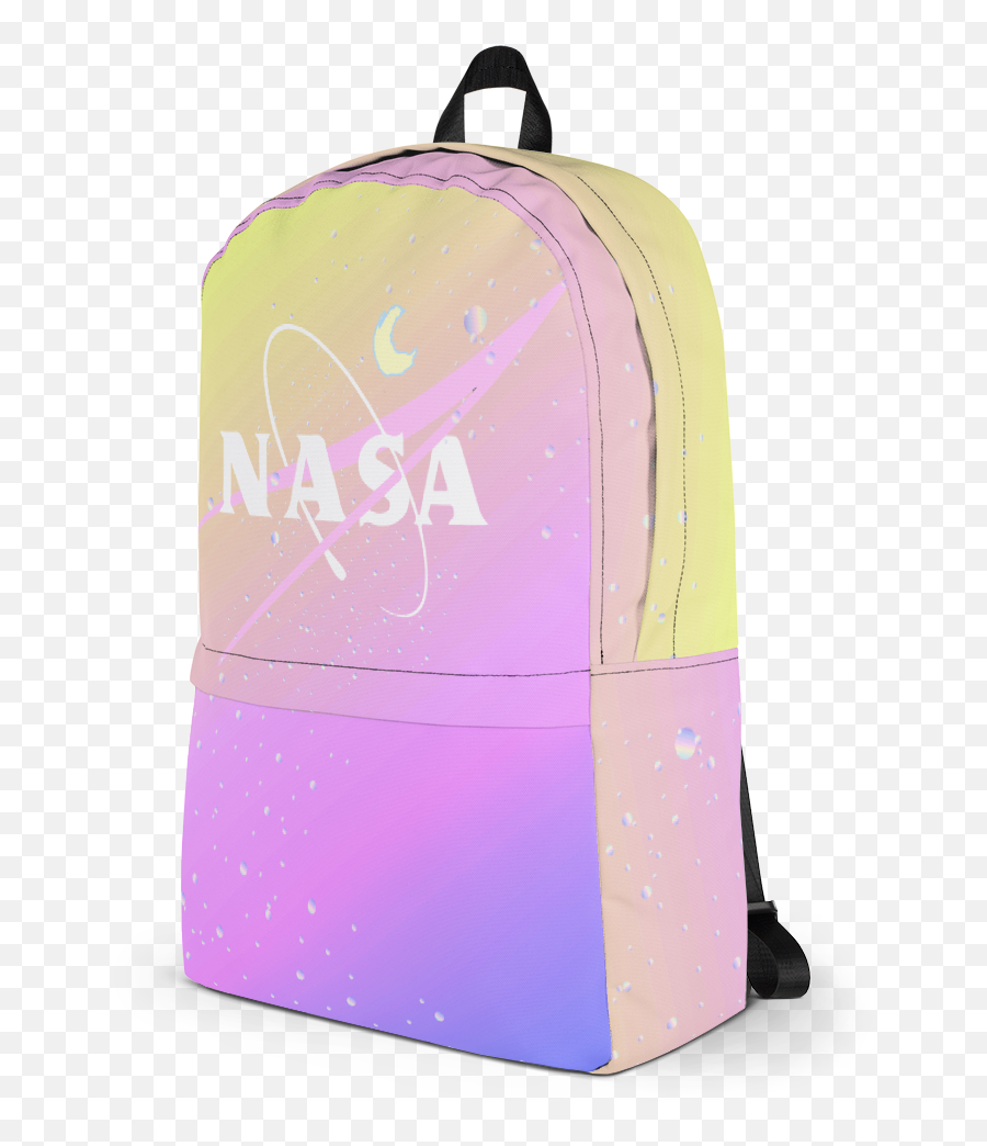 Pastel Nasa Tumblr Soft Grunge Backpack - Sweatshopfree Made In Usa Emoji,Tumblr Transparent Grunge