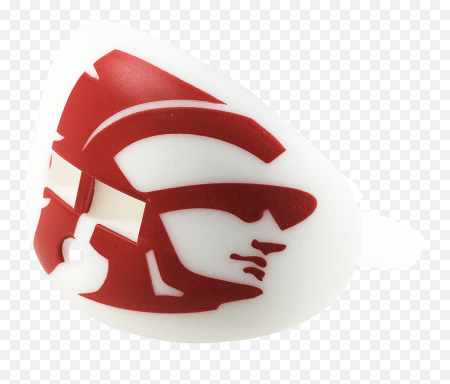 Usc - Trojan Head White Cardinal Football Mouthguard Emoji,Cardinal Logo Nfl