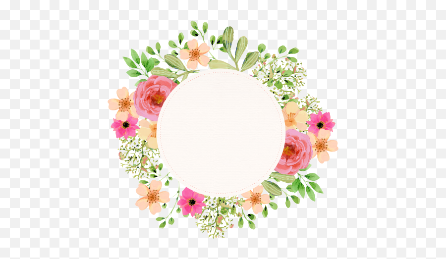 Wedding Floral Wreath Free Png Image - Png 2128 Free Png Emoji,Flower Wreath Png