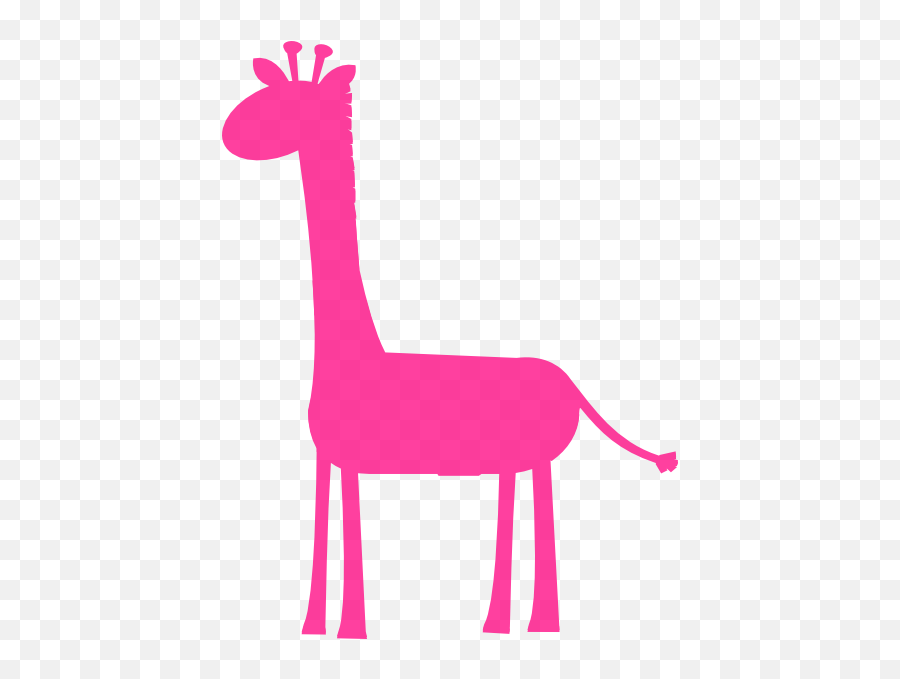 Baby Girl Clipart - Baby Giraffe Vector Silhouette Hd Png Grey Giraffe Cartoon Emoji,Baby Girl Clipart