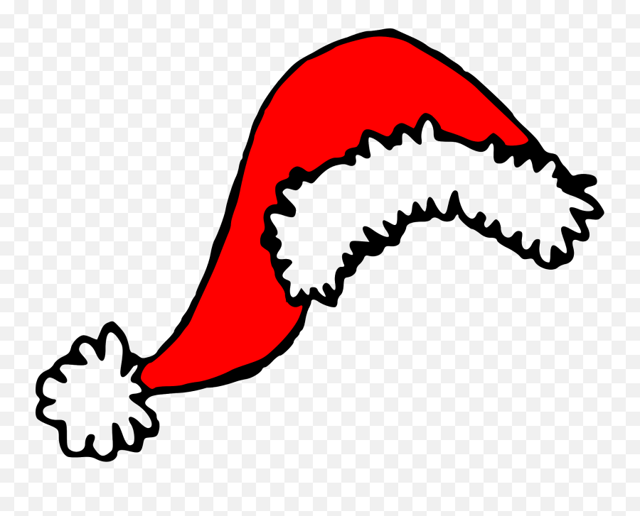 Santa Hat Png - Santa Hat Clipart Emoji,Christmas Hat Png