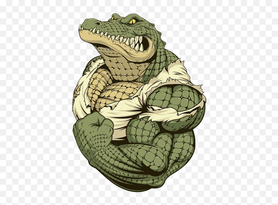 Crocodile Clipart Transparent Png - Alligator Cartoon Emoji,Crocodile Clipart