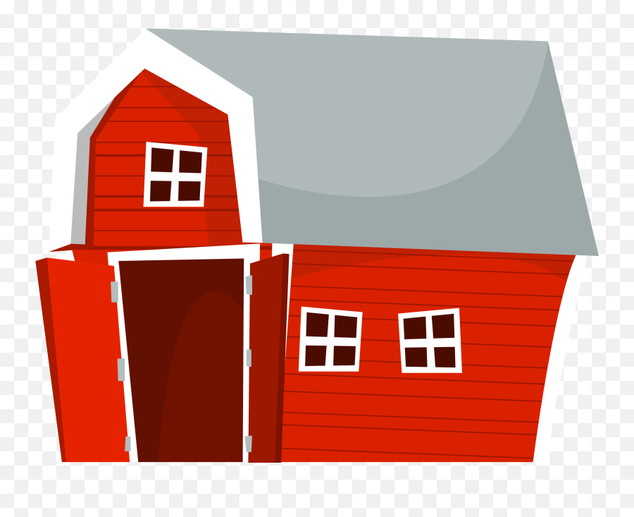 Farmhouse Clipart Rural House - Roof Shingle Emoji,Farmhouse Clipart