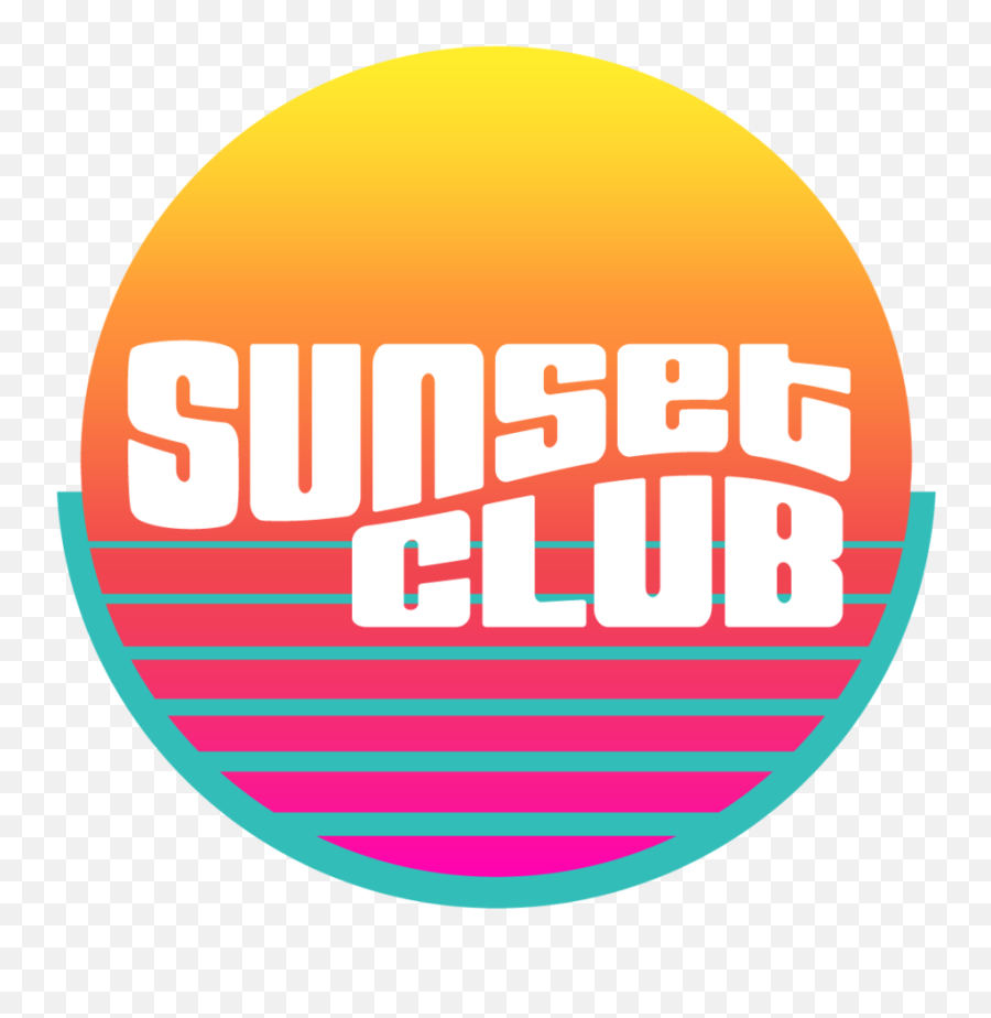 Sunset Club Band Logo - Sunset Club Inc Full Size Png Sunset Club Logo Png Emoji,Sunset Logo